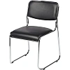 Стул BN_TQ_Стул Echair-802 VP к/з черный,без подл., хром