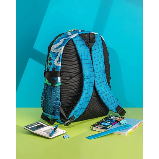 Рюкзак Комус Класс  АРТ, синий