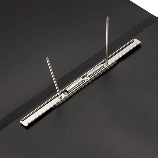 Скоросшиватель пластиковый с метал. скоросшивателем Attache 055S-E черный