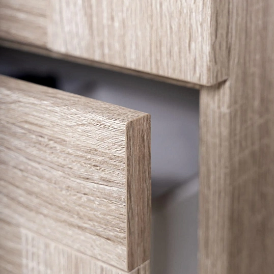 Шкаф для одежды ШС_Сириус 2 двери и 1 ящик дуб сонома