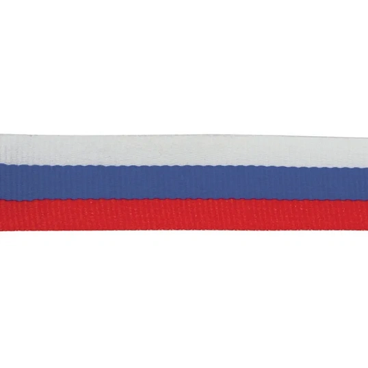 Лента для медалей 24 мм цвет триколор  LN5b