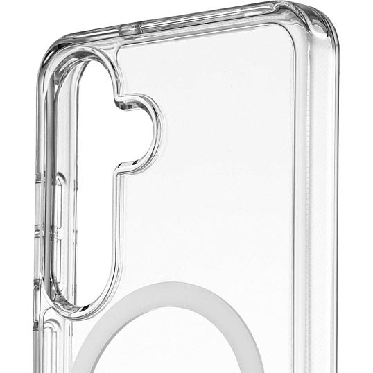 Чехол uBear Real Mag Case,защитн.Sams.Galaxy S25,прозр.(CS495TT63RL-SS25M)