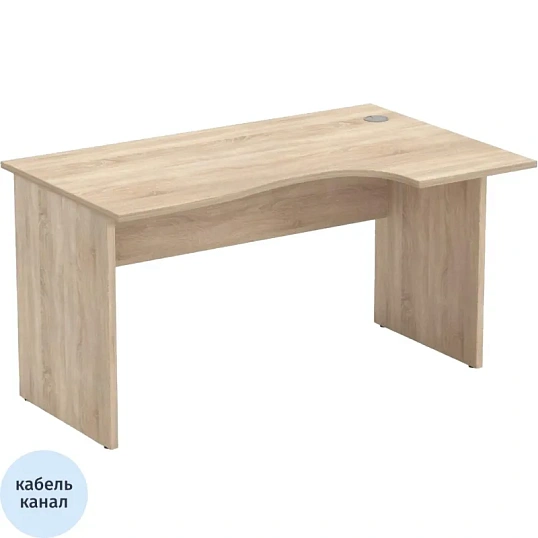 Стол Easy One правый (872,873) дуб сонома Ш1400 Г900