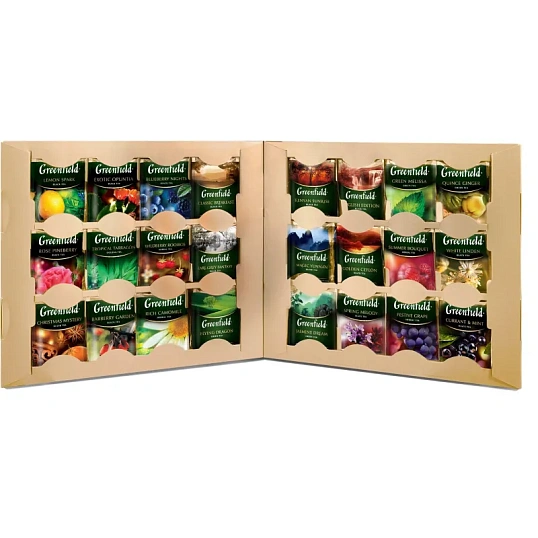 Чай Greenfield Premium Tea Collection 24 сорта, 96пак 1782-08/1970-08
