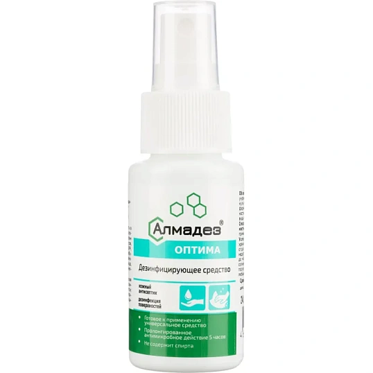 Антисептик кожный Алмадез-Оптима, на водной основе, 50 мл (спрей)