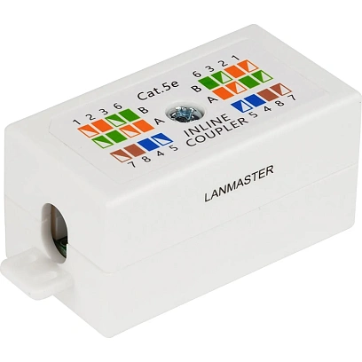 Соединитель LANMASTER LAN-CNB-UTP5E неэкранированный, кат.5Е