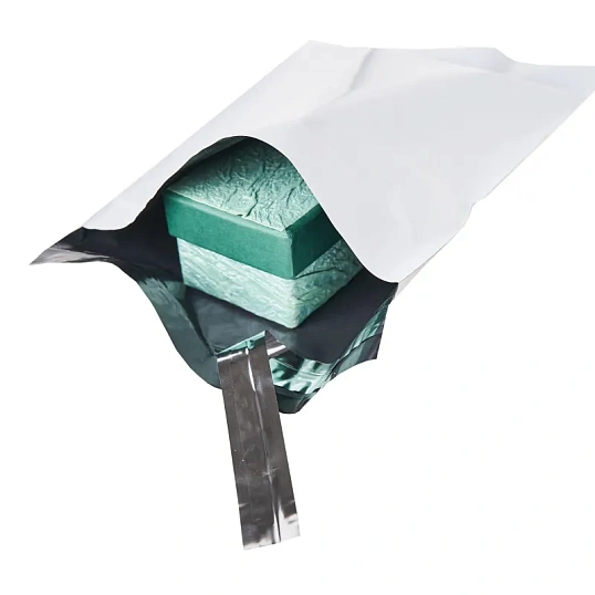 Курьер-пакет без печати, без кармана,190x240+40, 50 мкм (100 шт/уп)