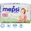 Подгузники -трусики для детей MEPSI XL (12-22 кг) 19 шт/уп