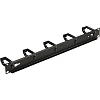 Кабельный органайзер Lanmaster LAN-ORG-1U 19 с пластиковыми кольцами, 1U