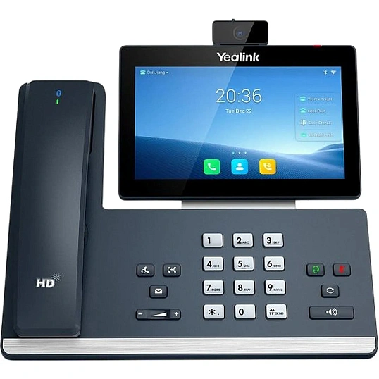 IP-телефон Yealink SIP-T58W Pro with camera,And,WiFi,BT,трубка,GigE,без БП