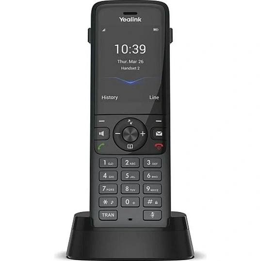 Радиотелефон Yealink W78P,база W70B+трубка W78H,10 SIP,до 10 труб,до 20 выз