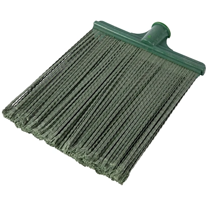 Метла плоская полипропиленовая распушенная без черенка 270х260мм