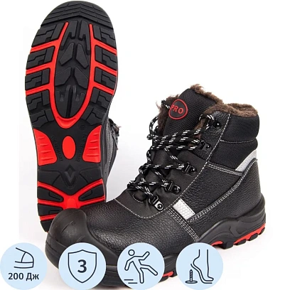 Ботинки ПРО ПУ/НР с КП и КС шерст. мех р.36 (ЗБ-МПС/2)