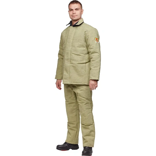 Костюм сварщика брезентовый утепл. КБР (арт.КС02ПР) 60-62/182-188