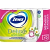 Бумага туалетная Zewa Deluxe Ромашка 3 слоя 12 рул/уп
