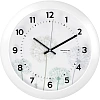 Часы настенные, модель 01, диаметр 290 мм, пластик, белый, 11110197