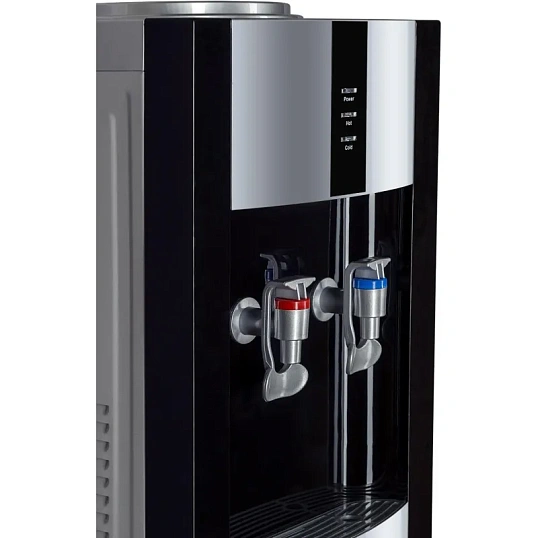 Кулер для воды напольный Ecotronic  Экочип V21-L black+silver
