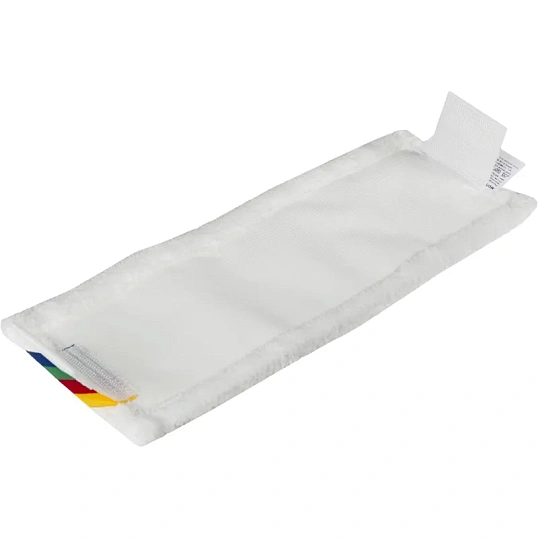 Насадка МОП плоский, 40х13 см, микрофибра, т-образное ухо, белый MF2139