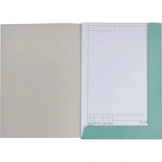 Папка для черчения №1School рамка верт. штампом 10лист А3 160 г/м2