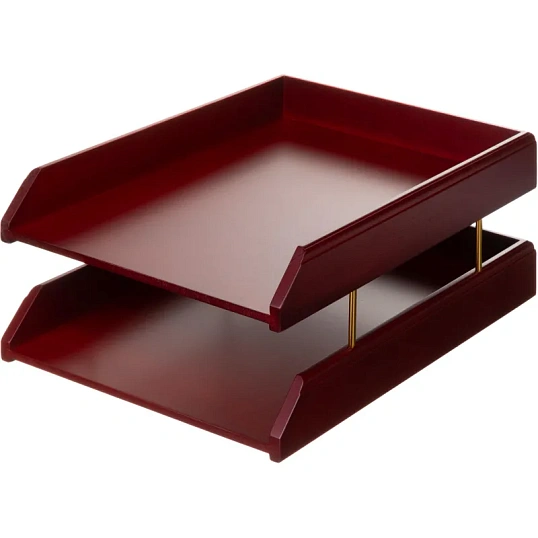 Набор настольный M6C-25A на 6 предметов из дерева, цвет: красное дерево