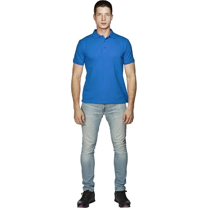 Рубашка Поло (190г.) кор.рукав васил.(XXXL)