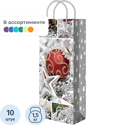 Пакет подарочный(150x360x120) В XL25 4416/4417/4418/4419/4420_НГ 10шт/уп