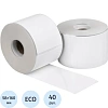 Термоэтикетки ЭКО 58х160, 310шт/рул, пэт подложка с перф., вт.25, 40рул/уп