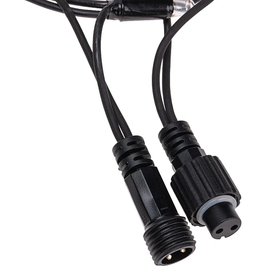 Гирлянда светодиодная Дюраплей LED 20м 200 LED черный каучук Мульти 315-159