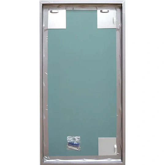 Зеркало МИР_в раме ПЛС 340х30х640 / 300х600 (365006102) белый