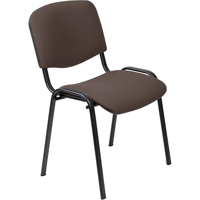 Стул БМФ Easy Chair Rio(ИЗО) черн, ткань коричневая ТК-5 (C08)