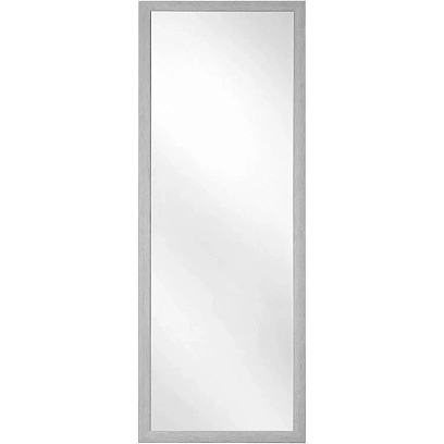 Зеркало МГЛ_настенное НБ73 (450x1250) багет ПЛС серый