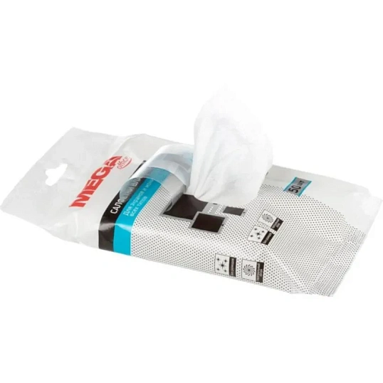 Салфетки д/экранов Luscan, пакет, 50 шт, XXL, 150х180