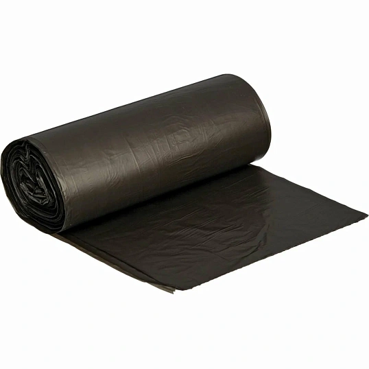 Мешки для мусора ПНД Элементари  60л 9мкм 20шт/рул черные