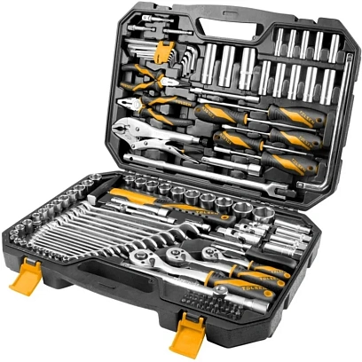 Набор инструментов универсальный, 137 предметов TOLSEN 83355/85355