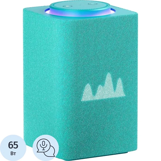 Умная колонка Яндекс Станция Макс Zigbee, бирюзов/turquoise (YNDX-00053TRQ)