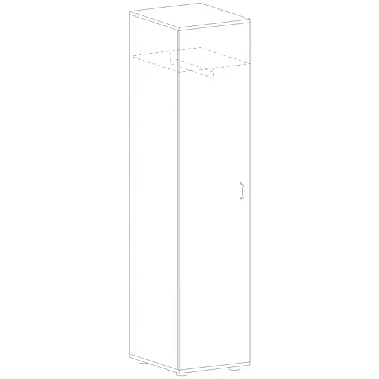 Гардероб SL Imago ГБ-1 орех (ГБ-К1,ДГ1)