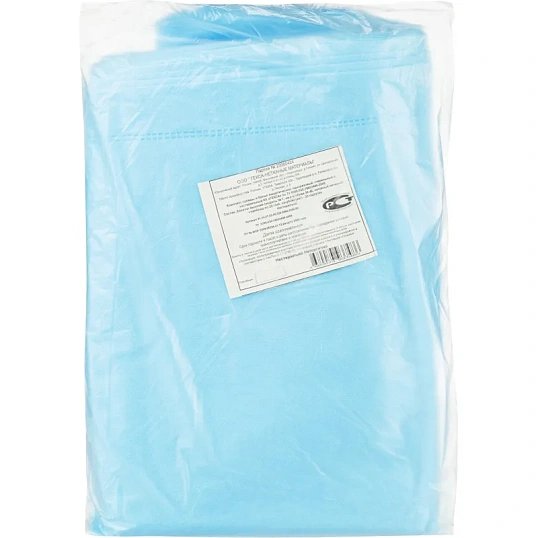 Бахилы н/с, неткан. пл.25 высокие 55см 20пар/уп. Гекса