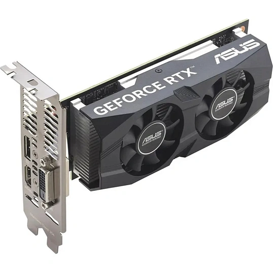 Видеокарта ASUS RTX3050-O6G-LP-BRK RTX3050,DVI,HDMI,DP,6G,D6