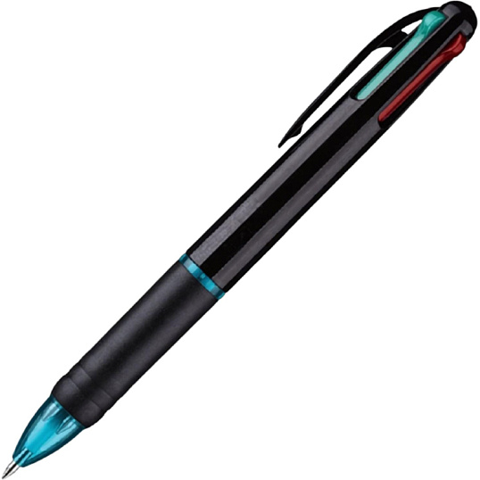 Ручка шариковая автомат. Attache Luminate, 4 цвета,манж