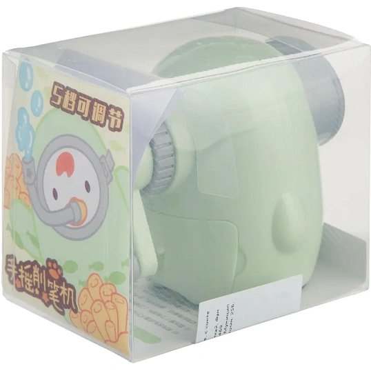 Точилка для карандашей M&G Aquanaut 1 отверстие, с контейнером, в ассорт