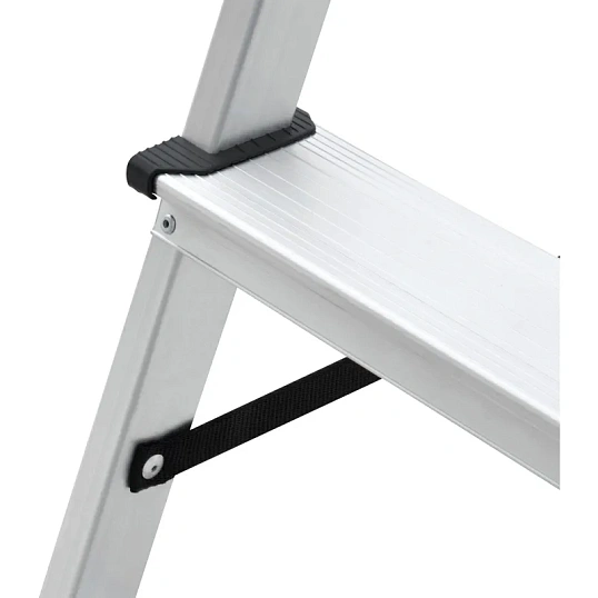 Стремянка ал. двухсторонняя Новая Высота NV 1120, 2х3 ступ. 80 мм 1120203