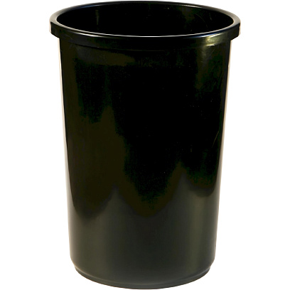 Корзина для мусора офисная 12л пластик, черная