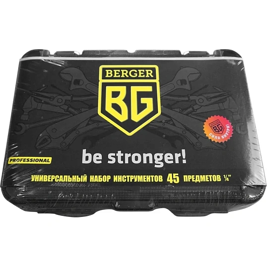 Набор инструмента 45 предметов BERGER BG045-14