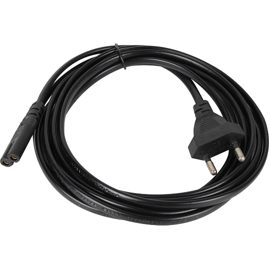 Кабель для аудио-видео IEC-320-C7, 2-pin 3m ,черный, iOpen<ACE023-3.0M