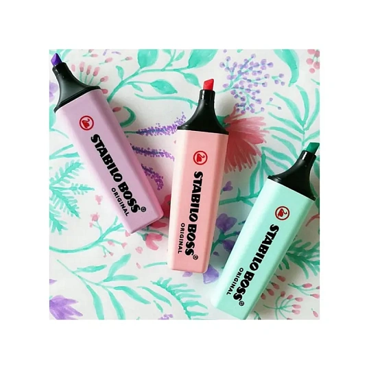 Набор текстовыделителей STABILO BOSS ORIGINAL Pastel набор 15цвет 7015-02-5