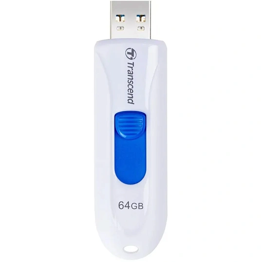Флеш-память Transcend JetFlash 790, 64Gb, USB 3.1 G1, б/син, TS64GJF790W