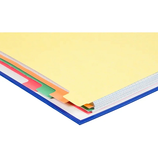 Разделитель листов 1-12, цв.карт.Attache,A4