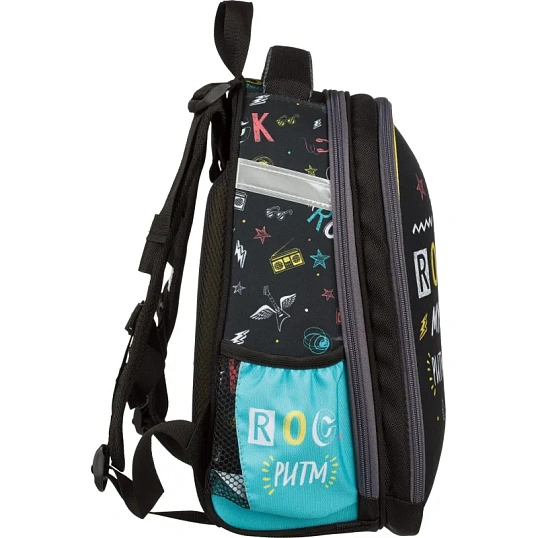 Ранец Комус Класс Joy Rock музыка, 2 отд., 2 кармана, 38х31х20