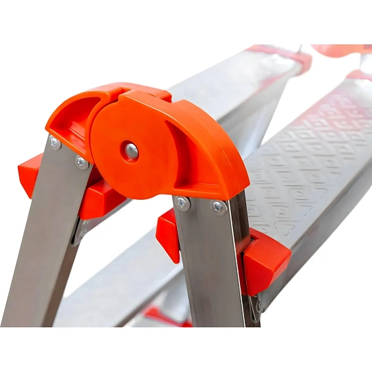 Стремянка -табурет двустор. 4 ступ.,сталь., Zalger арт. 9901-04