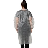 Халат н/с процед, рук.рез, 4кн, XL(52-54), пл 30, бел, Комус, 10шт/уп